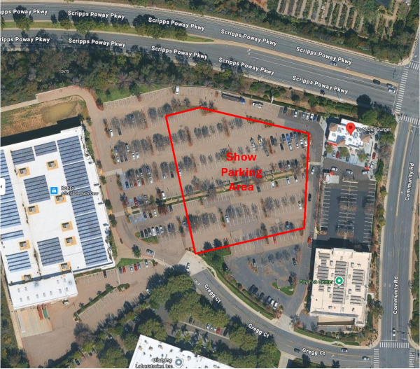 In-N-Out Show Parking Area